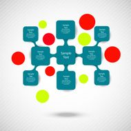 metaball colorful round diagram infographics N169