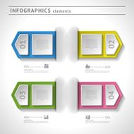 Business infographics elements Modern design template Abstract layout N7