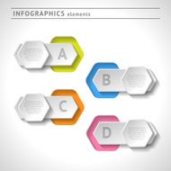 Business infographics elements Modern design template Abstract web layout N19