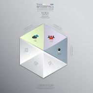 Minimal infographics design N40