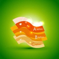 Colorful bright light shiny option banner N4