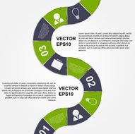 Vector abstract infographic Modern design template N8