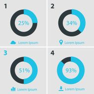 Flat infographic N3