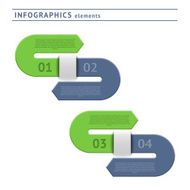 Infographics elements Design template or website layout