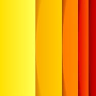 Abstract yellow orange and red rectangle shapes N4