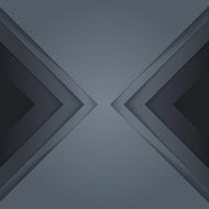 Abstract grey paper triangle shapes background N5