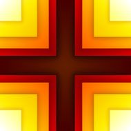 Abstract red and orange triangle shapes background N14