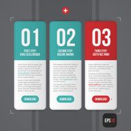 Abstract infographics banner design N70