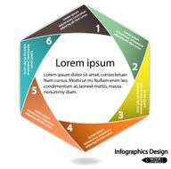 Modern infographics options banner N804