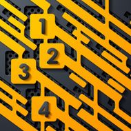 modern infographic realistic design elements N114