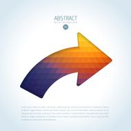 Simple arrow vector sign N9