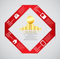 Infographic business template vector illustration N686