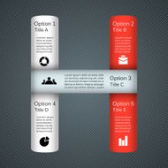 Modern vector template for your business project N334