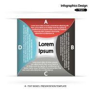 Modern infographics options banner N809