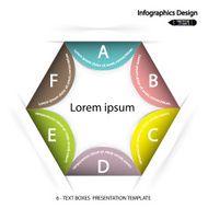 Modern infographics options banner N810