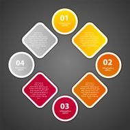 Infographic business template vector illustration N719