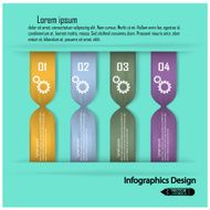 colorful infographics options banner N17