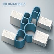 vector abstract 3d infographics N3