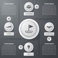 Success business infographics