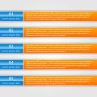 Vector modern design template infographic