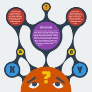 Metaball infographic elements N7