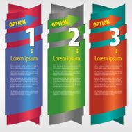 Vertical banner vector with number N4
