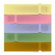 fabric infographic banner vector