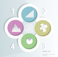 Background with Charts and Graphs