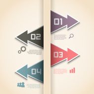 Modern infographics layout N4
