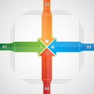 Infographic template N141