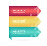 Vector colorful text boxes infographics N7