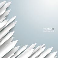 Bevel White Small Arrows