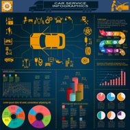 Car service infographics N5