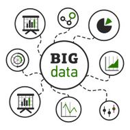 BigDataVectorIllustrationGreen N2