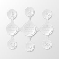 Metaball infographic elements N8
