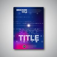 Modern Vector abstract brochure book flyer design