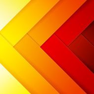 Abstract red orange and yellow crossing rectangle shapes background N3