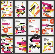 Set of Flyers Brochure Design Templates N13