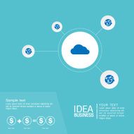 idea concept Business and Marketing Online N19