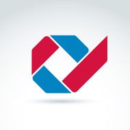 Abstract symbol vector graphic design element icon N12