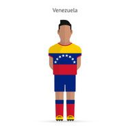 Venezuela football player Soccer uniform N2