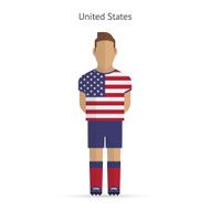 United States football player Soccer uniform N2