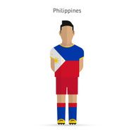 Philippines football player Soccer uniform N2