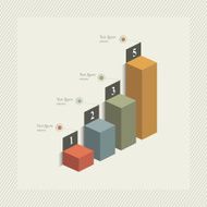 3D graph for infographic N7