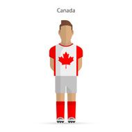 Canada football player Soccer uniform N2