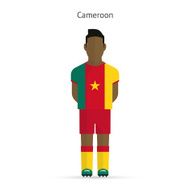 Cameroon football player Soccer uniform N2