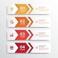 Design Clean Number Banners Template graphic Or Website Layout Vector N56