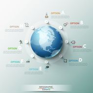 Modern Infographic Options Banner N75