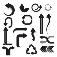 Arrow icon set05 Black series-Chill Icon