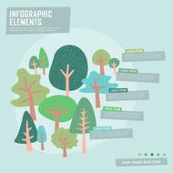 creative tree infographics